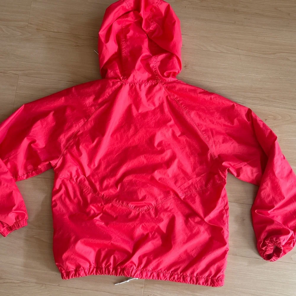 COLUMBIA GIRLS MAY VALLEY FLEECE HOODED WINDBREAKER SZ XL